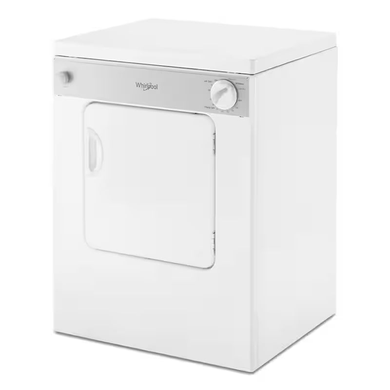 White Compact Electric Vented Dryer O830
