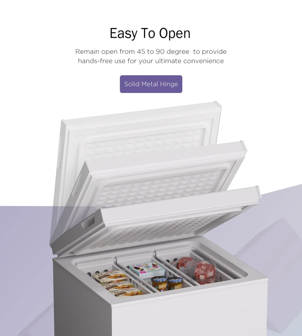 5.0 Cu Ft Chest Freezer with 3 Removable Baskets I351431