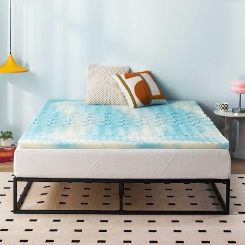 2 Inch Gel Foam Mattress Topper, Twin XL E351331