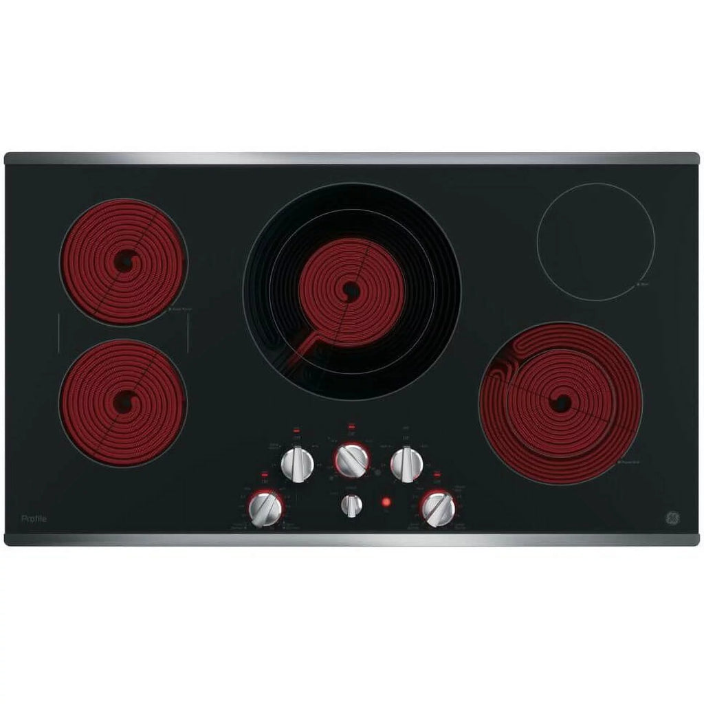 36 inch Stainless 5 Burner Electric Cooktop W583