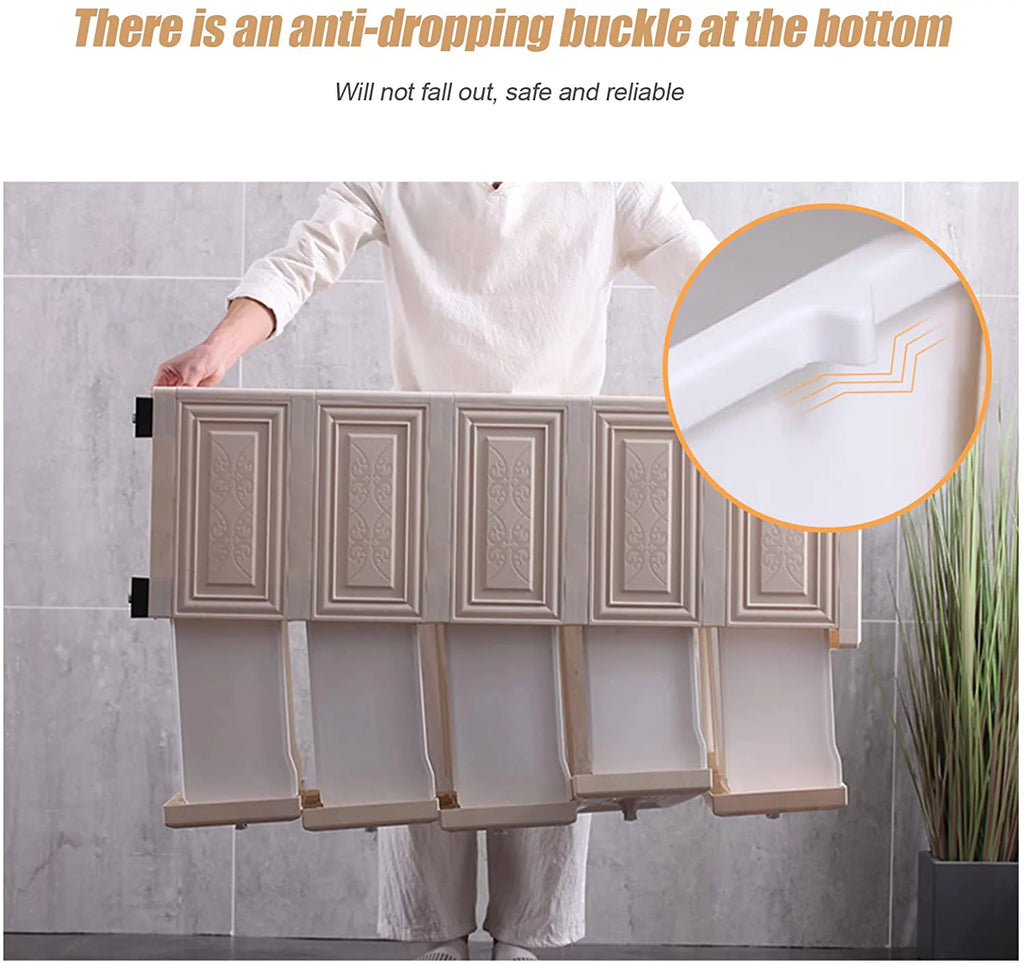 White 6 Drawers Plastic Storage Cabinet R259110