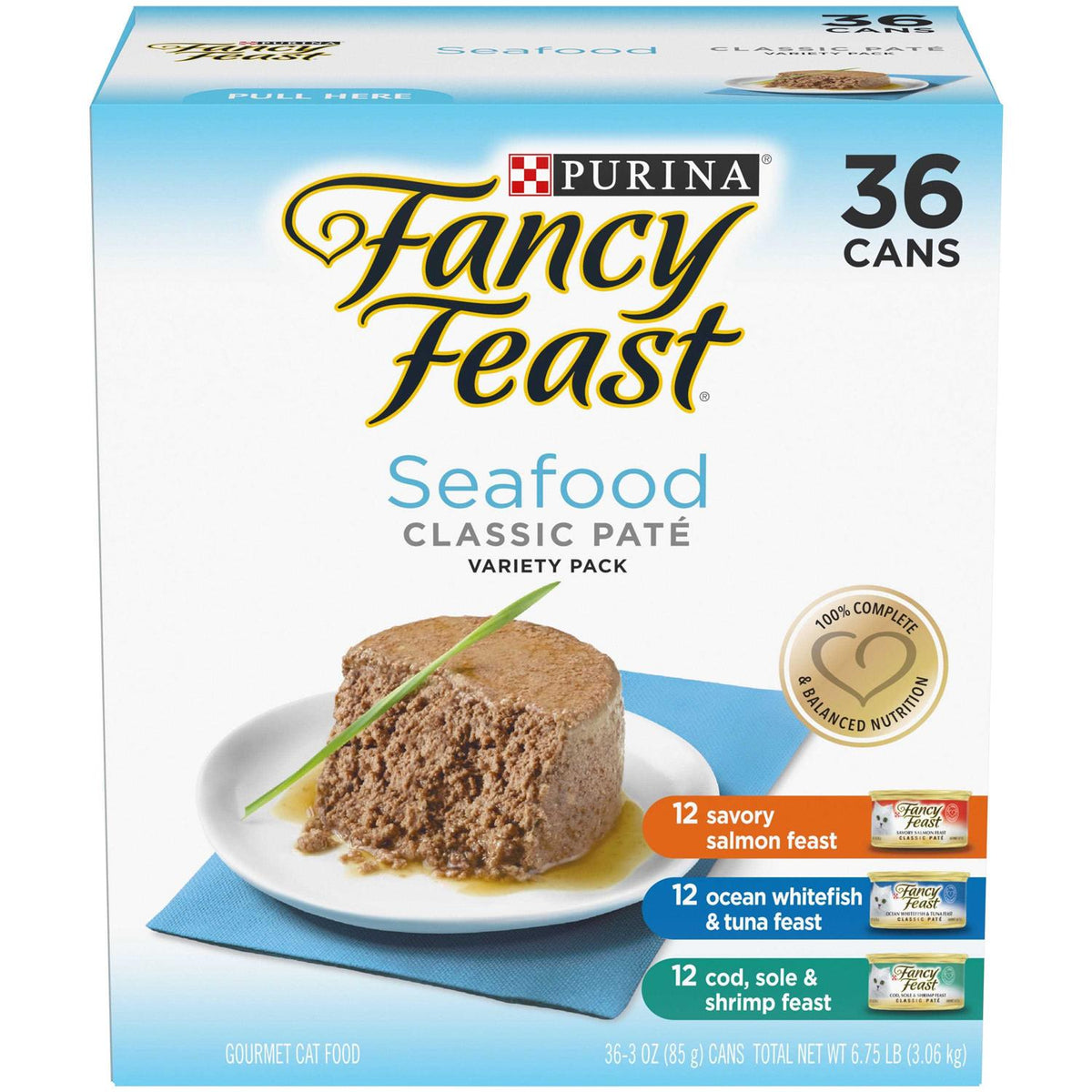 Grain-Free Wet Cat Food Variety Pack X1145