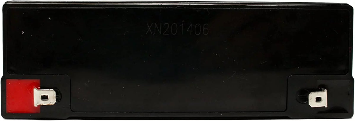 2x Pack 6V 12Ah Sealed Lead Acid Battery with F1 to F2 Terminal Adapters Z9701