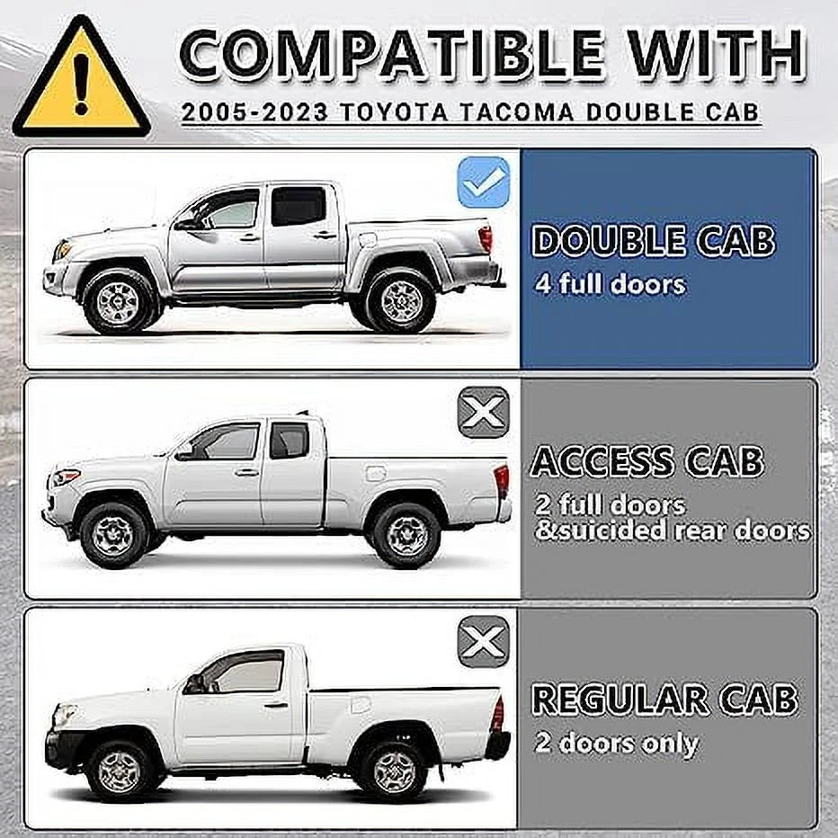 6-Inch Aluminum Running Boards Side Steps Nerf Bars O449