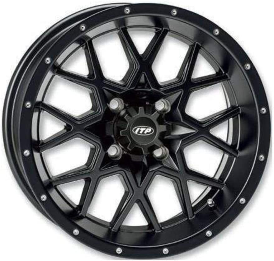 14x7 Matte Black Wheel U3525