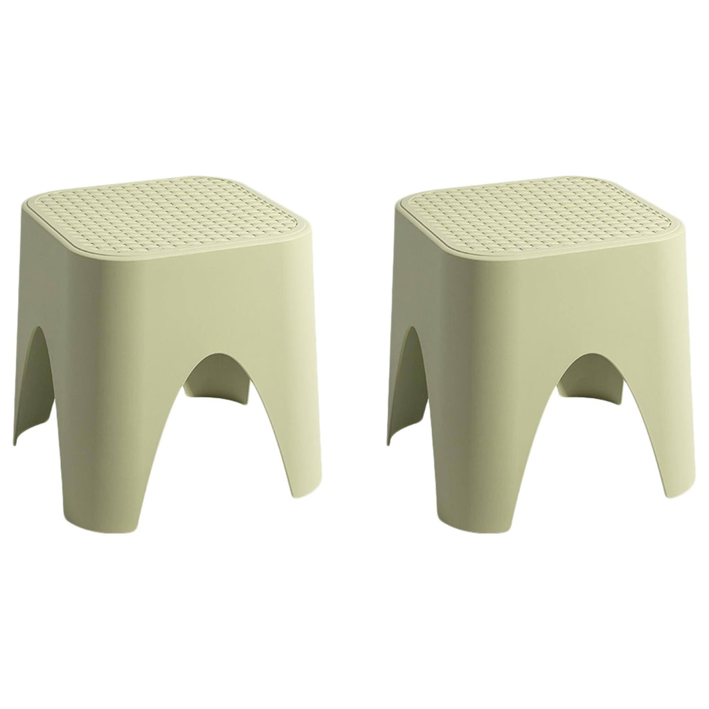 Green Stackable Rattan Top Side Table L10350