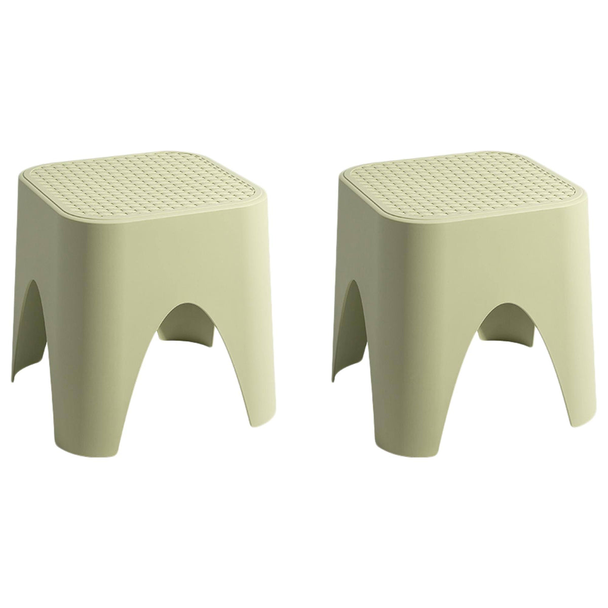 Green Stackable Rattan Top Side Table L10350