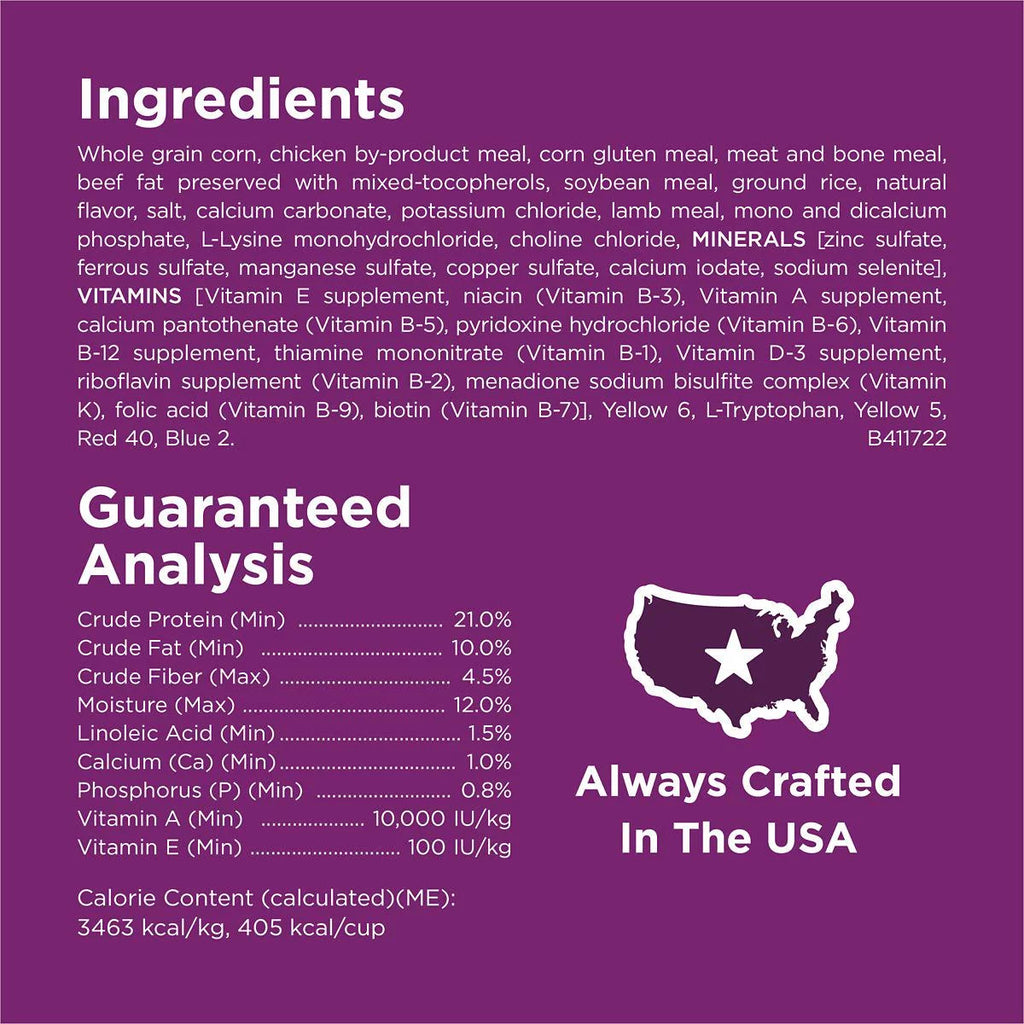 Complete Adult Dry Dog Food With Lamb Flavor 44 lb N9724