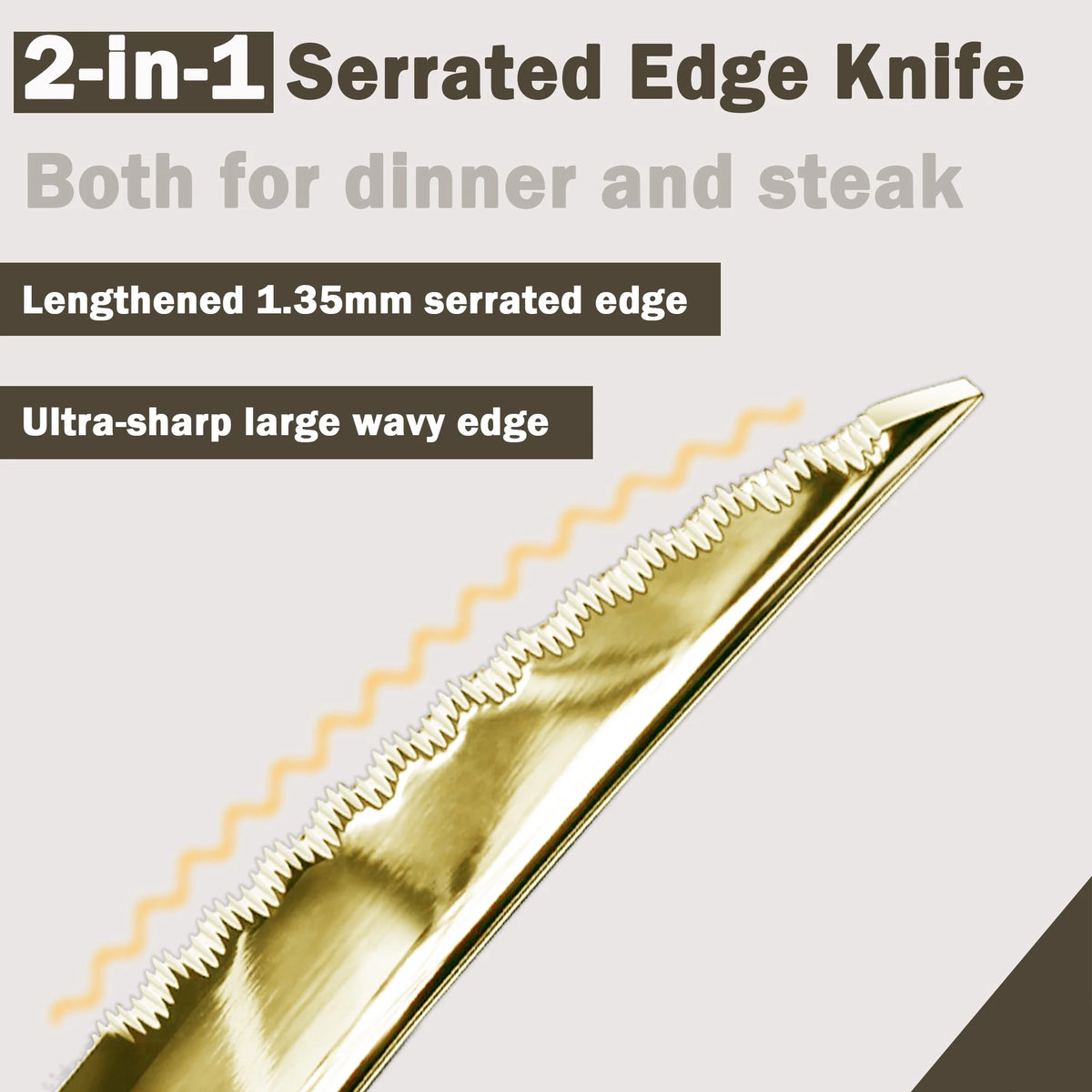 20 Piece Hammered Stainless Steel Flatware Set H47436