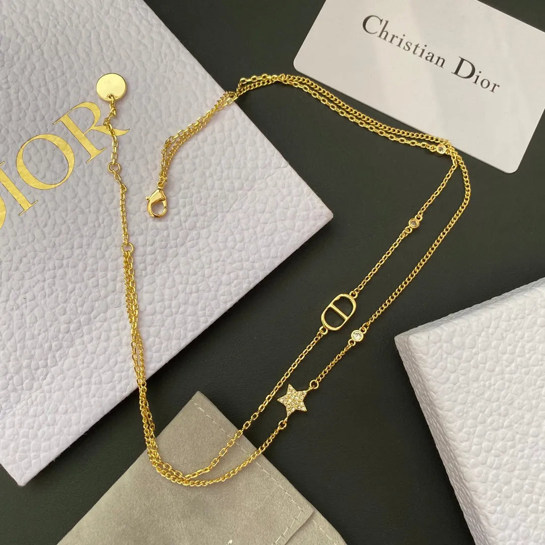 Double Layer Necklace J21853