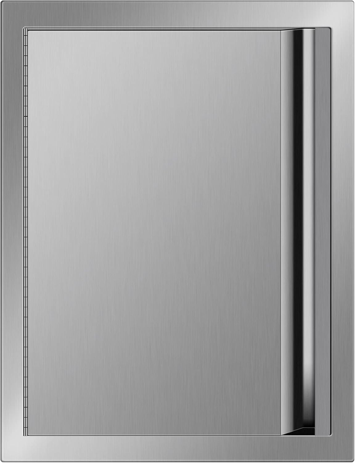 Double BBQ Access Door Stainless Steel with Recessed Handle X64909