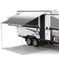Teal Vinyl Bag Awning 3.5m 11ft-6in E933