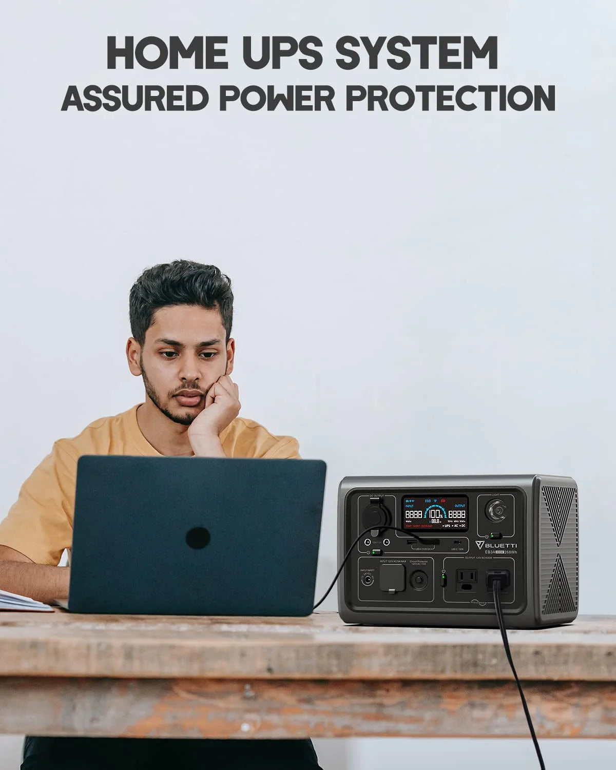 Portable Power Station 268Wh 600W AC Output Q30211