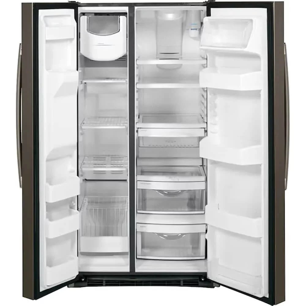 25.3 Cu. Ft. Slate Side-By-Side Refrigerator with Ice Maker Z4973