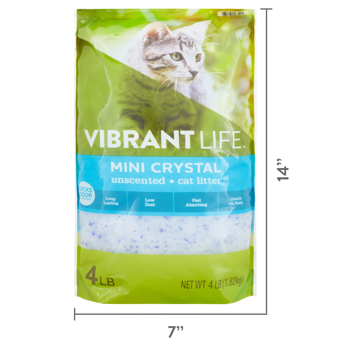 Mini Crystal Unscented Cat Litter, 4 lb Y339672