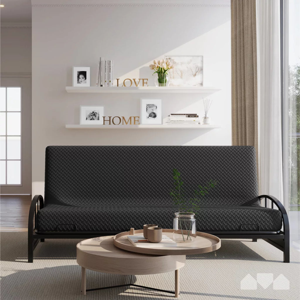 Memory Foam Futon Mattress Full Size Black G456