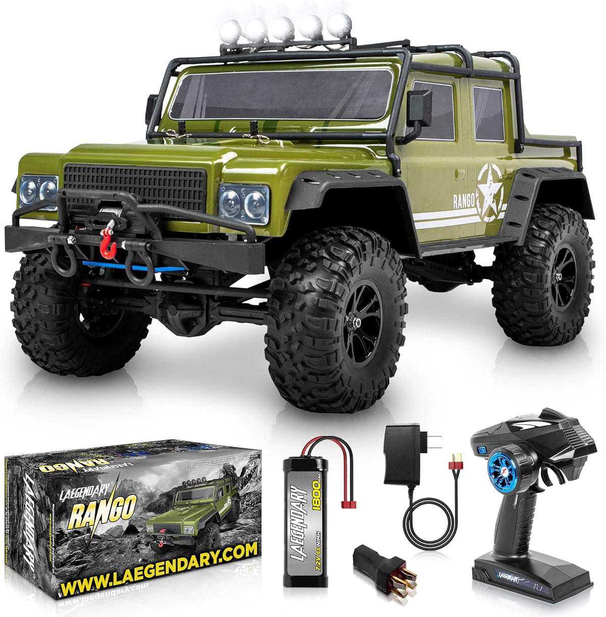 1:8 Scale 4WD Off Road RC Crawler P50809