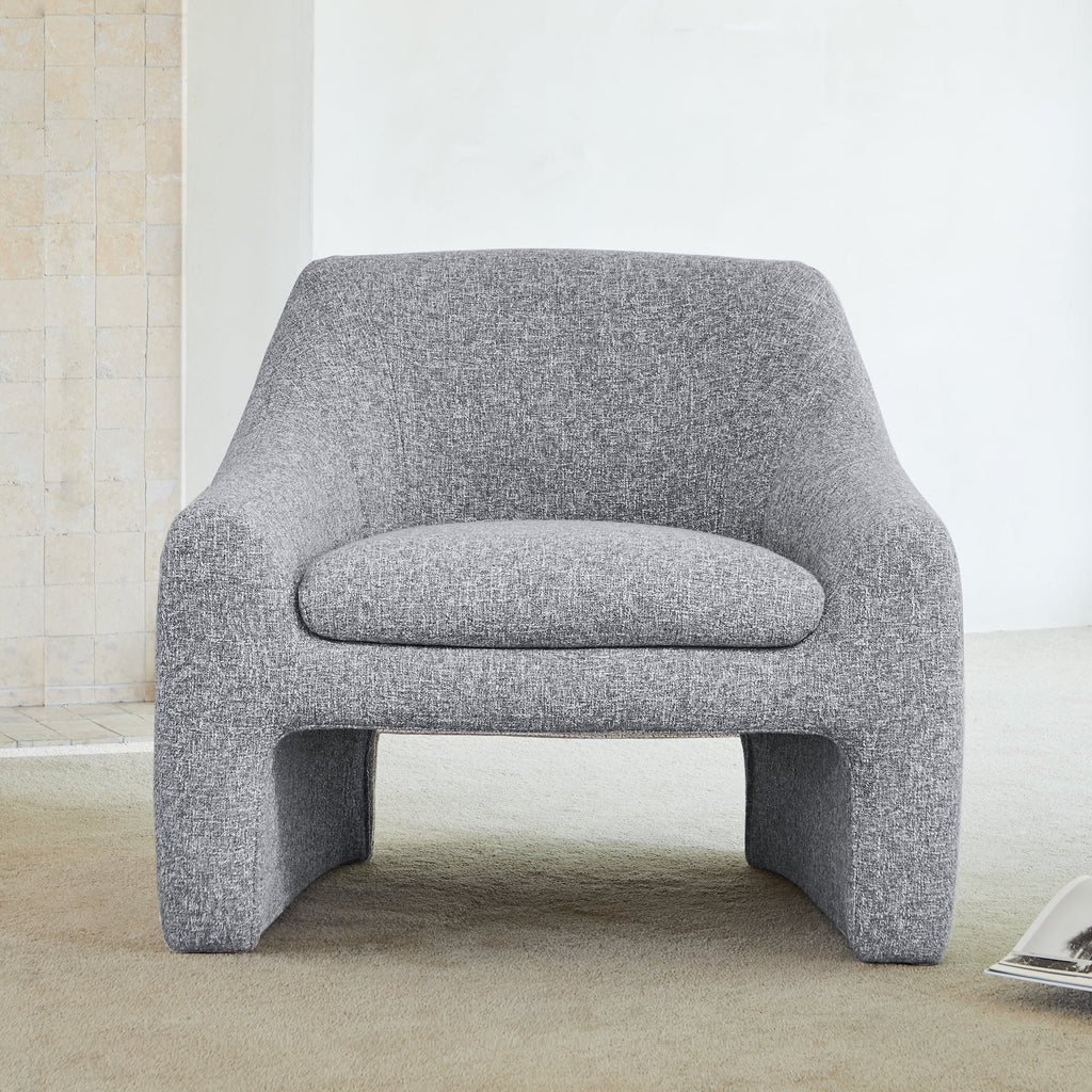 Gray Upholstered Accent Chair R209493