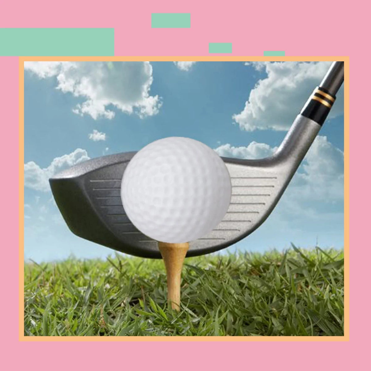 Hollow Golf Plastic Practice Ball V1147