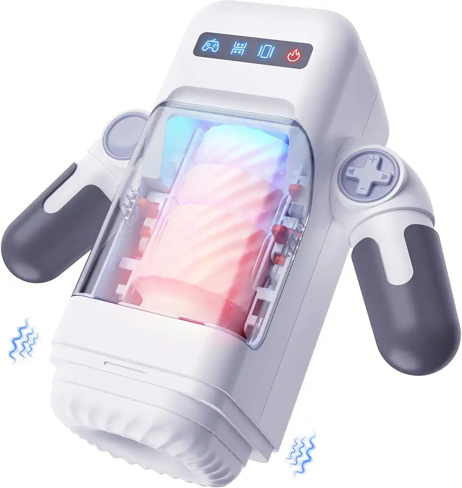 Automatic Male Masturbator with 10 Thrusting & Vibration Modes A314572