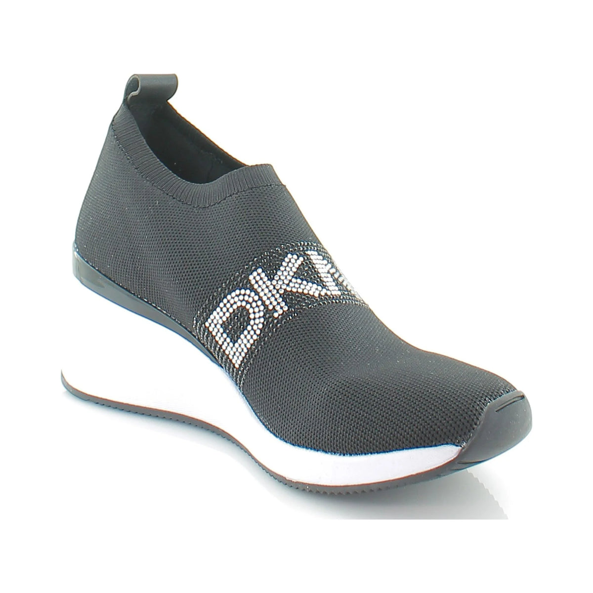 Black Slip On Wedge N5607