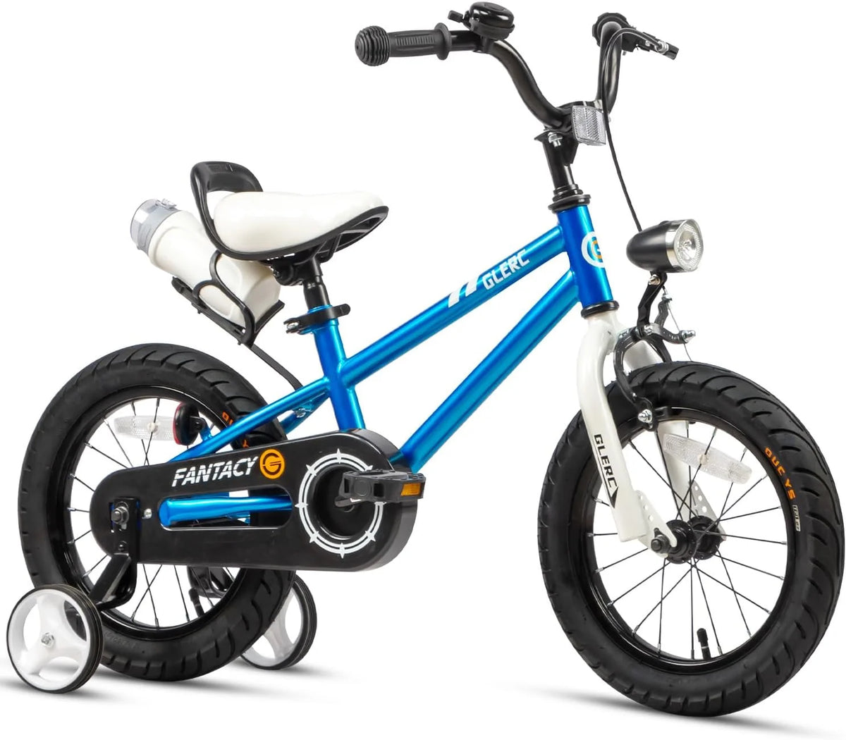 White 12 inch Toddler and Kids Bike N186