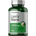 Lions Mane Mushroom 4200mg 120 Capsules Vegetarian Extract V1395