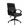 Black Vinyl Task Chair X61487