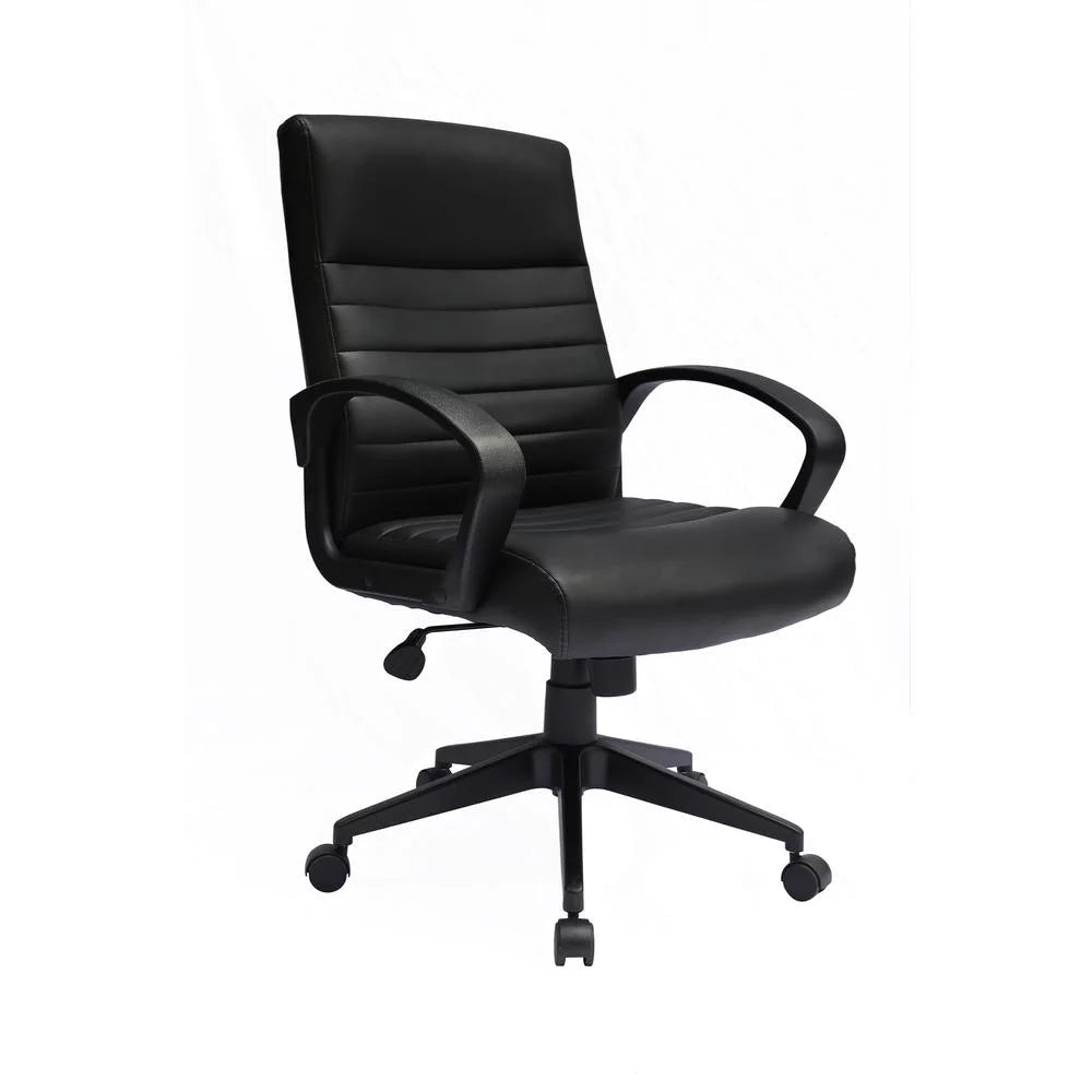 Black Vinyl Task Chair X61487