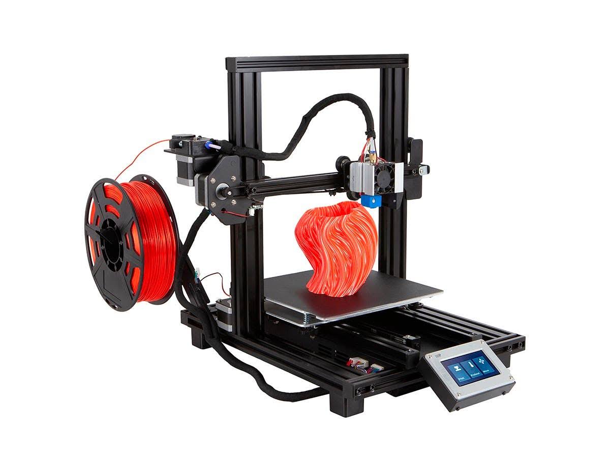 Black 200 x 200 mm 3D Printer W30418