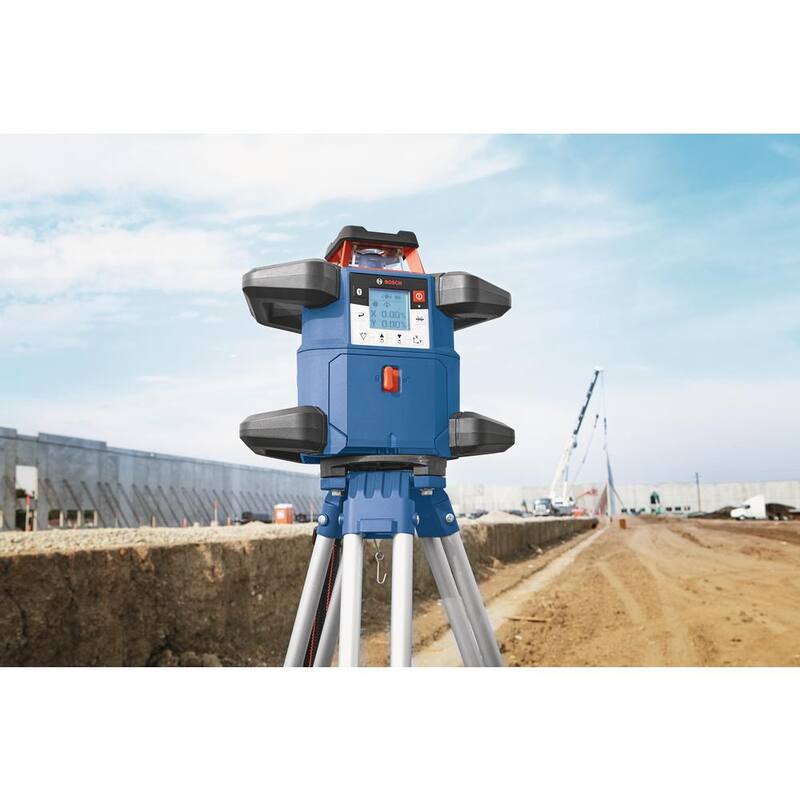 Self-Leveling Horizontal/Vertical Rotary Laser Level Kit F8415
