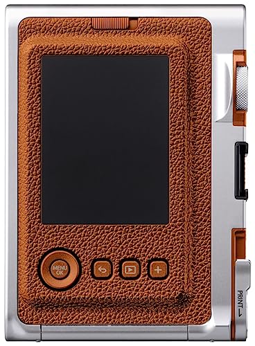 Brown Instant Camera with Instant Film, 32GB microSD and Camera Case R29623