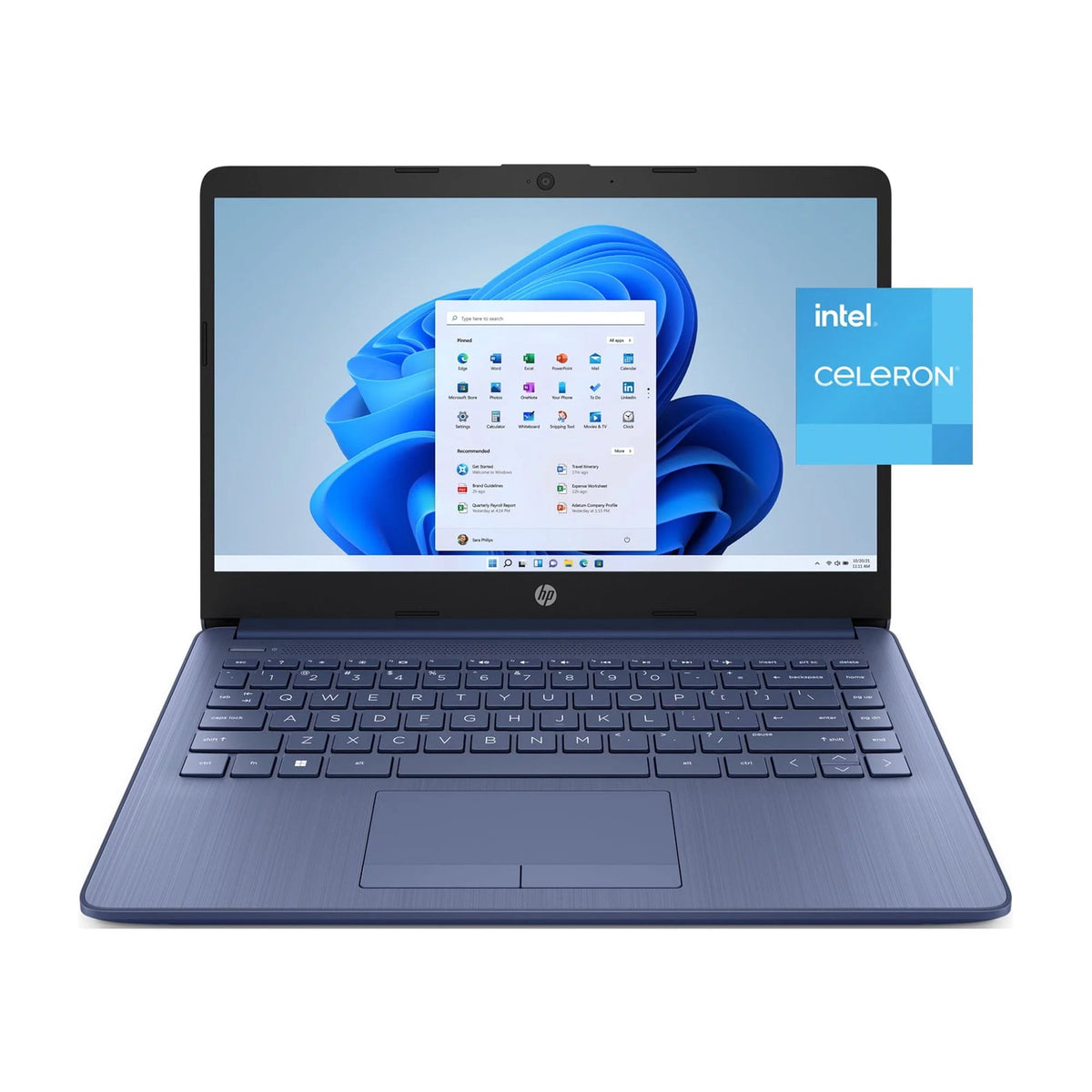 14" Laptop, Intel Celeron N4120, 4GB RAM, 64GB eMMC, Blue S17385