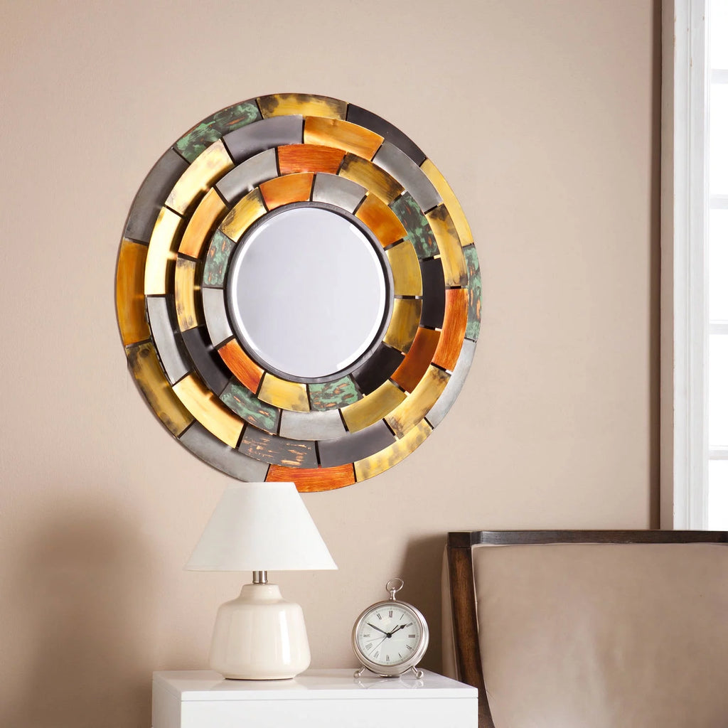 Round Decorative Wall Mirror 31 x 3 U307653