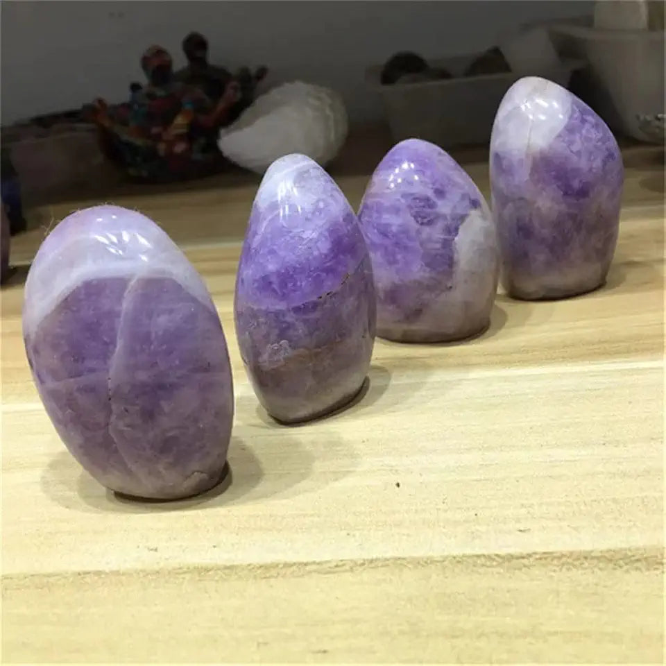 Crystal Lavender Amethyst Standing Stones T7061