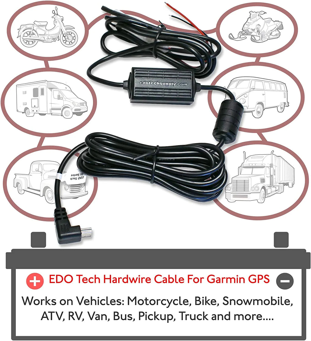 Car Charger Power Cord Hardwire Kit L95723