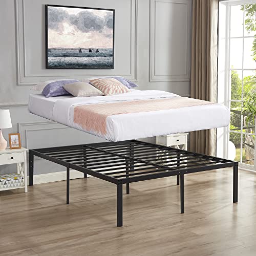 18" Full Size Metal Platform Bed Frame M5519