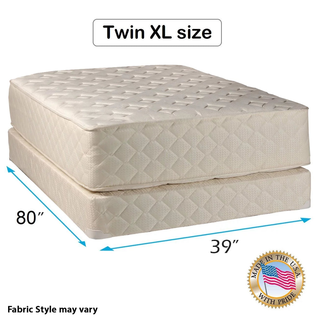 Twin XL Firm Innerspring Mattress & Box Spring Set Q44517