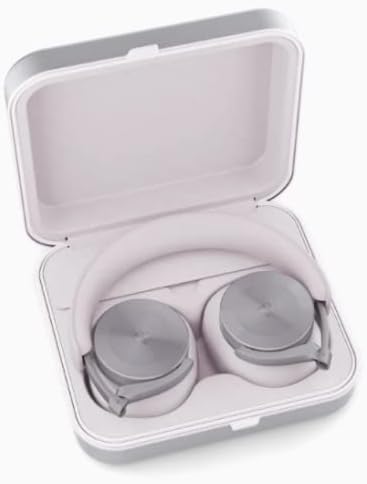 Black Wireless Active Noise Cancelling Over-Ear Headphones with Carrying Case Z5107