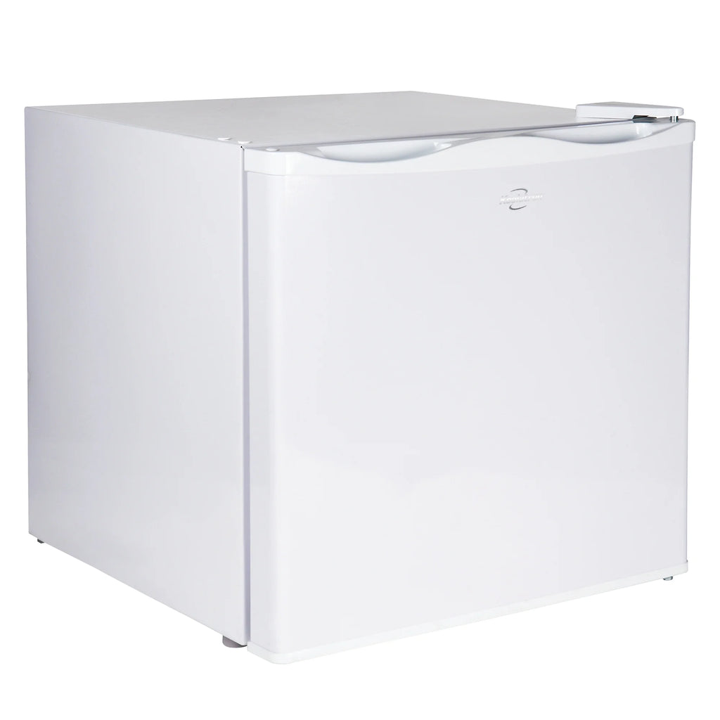 White 1.2 cu ft Upright Freezer C588