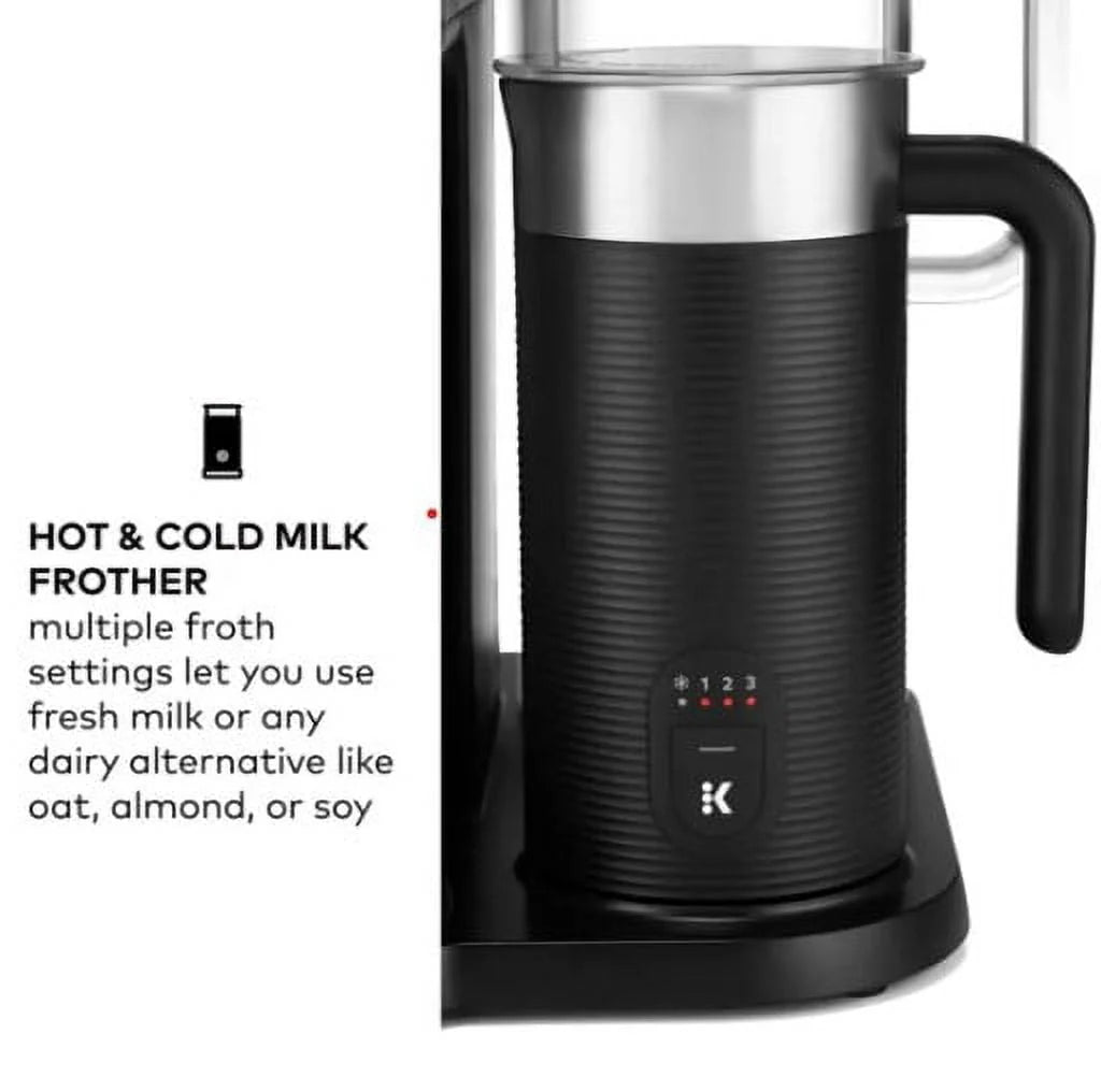 Single Serve Coffee, Latte and Cappuccino Maker, Black B8215