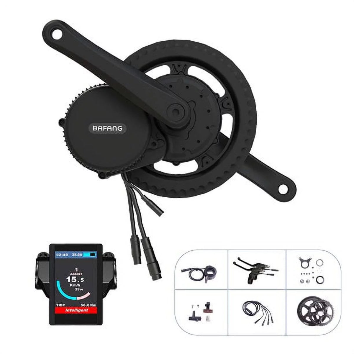 750W Mid Drive Motor Kit Electric Bicycle Conversion Kit with 850C C503187