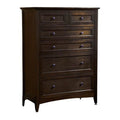 6 Drawer Dark Mahogany Chest V272405