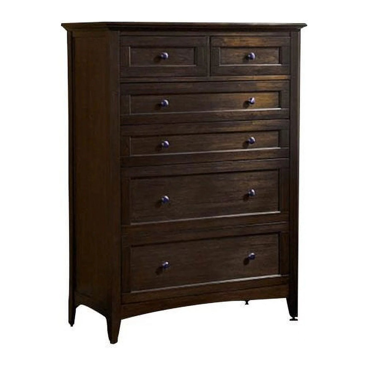 6 Drawer Dark Mahogany Chest V272405