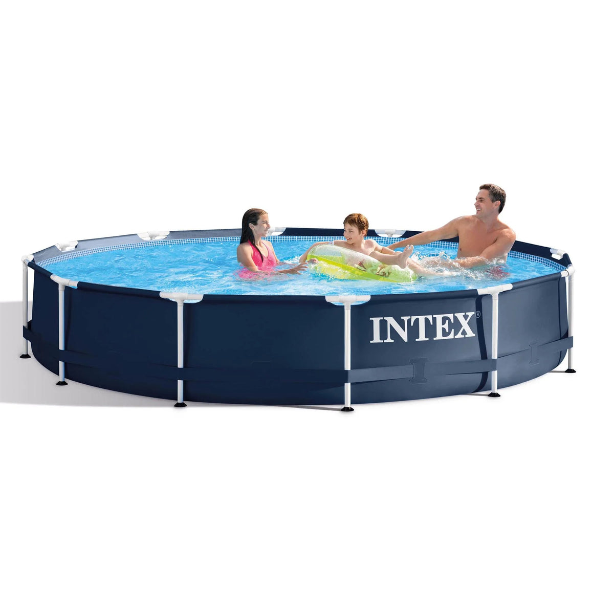 Metal Frame Above Ground Swimming Pool with Pump I313
