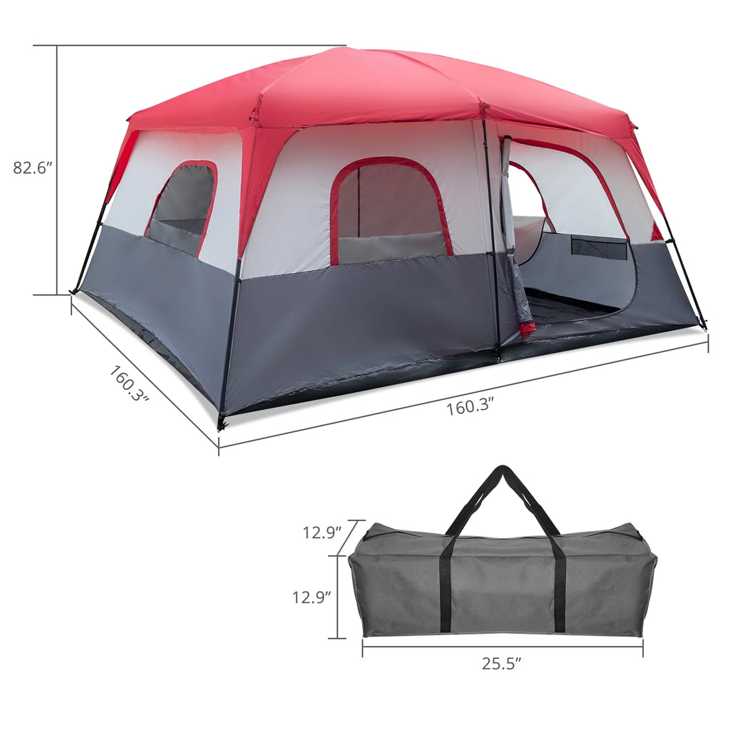 Portable Waterproof 14 Person Double Layer Tent W102