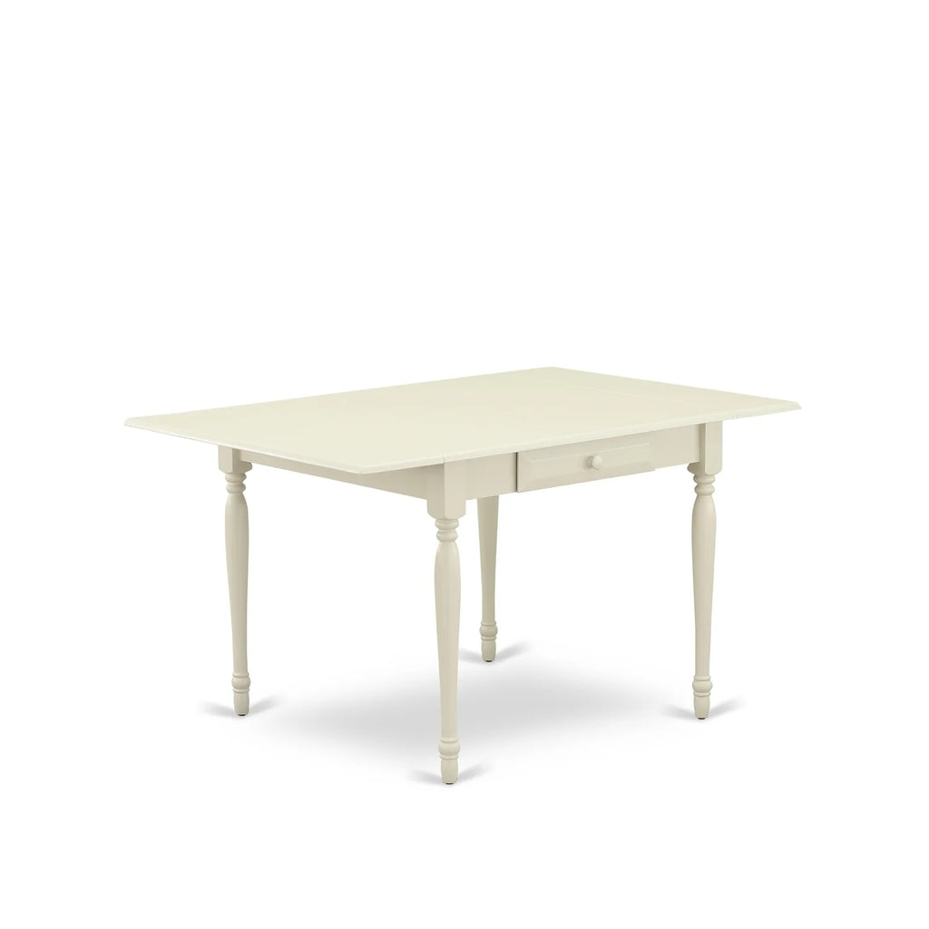 5-Piece Wood Dining Table Set with 4 Chairs D809302