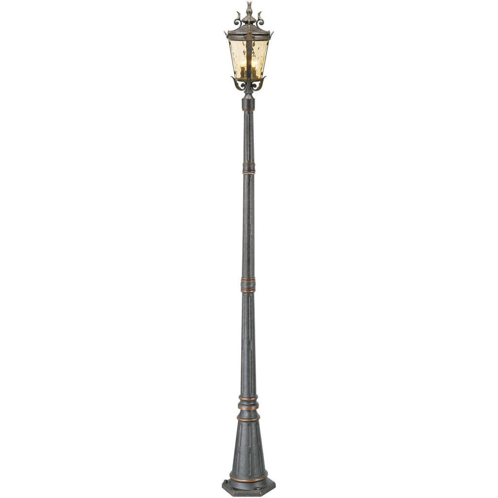 Bronze Post Light E781280