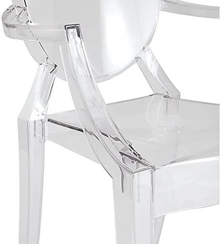 Set of Two Clear Armchair H77374