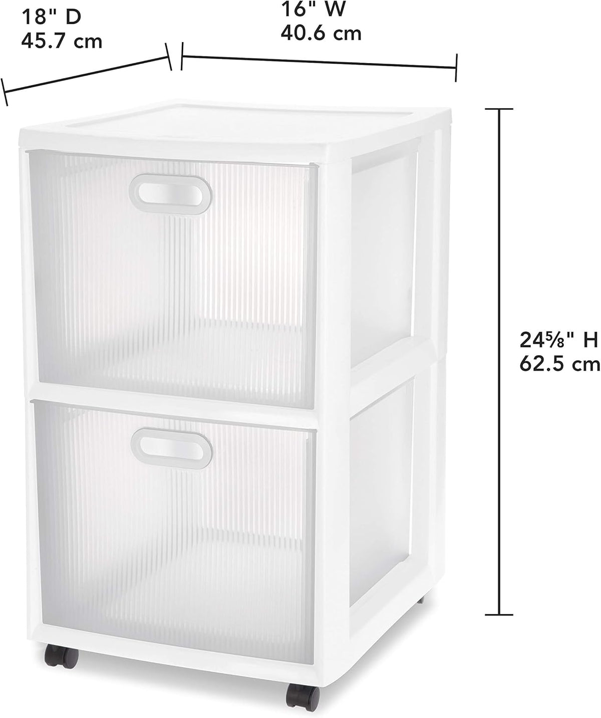 2 Drawer Cart 2-Pack R915
